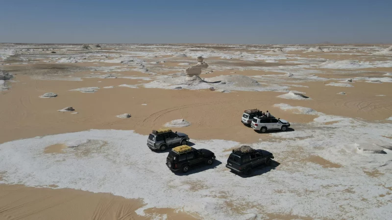 Raid 4X4 Désert Blanc Égypte